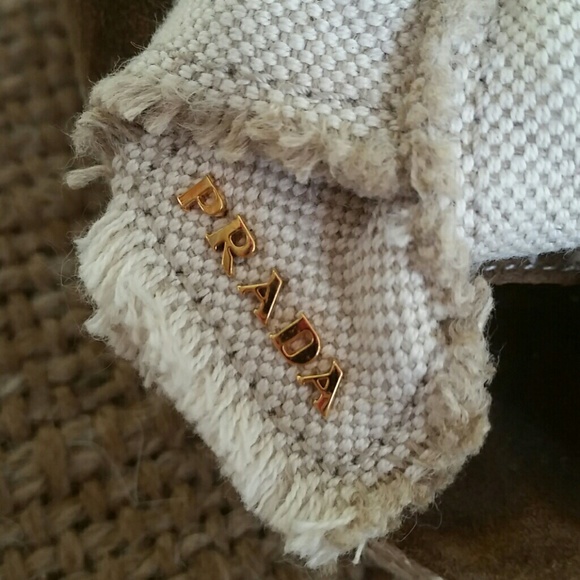 Prada  cute  bow wedges - Picture 2 of 8